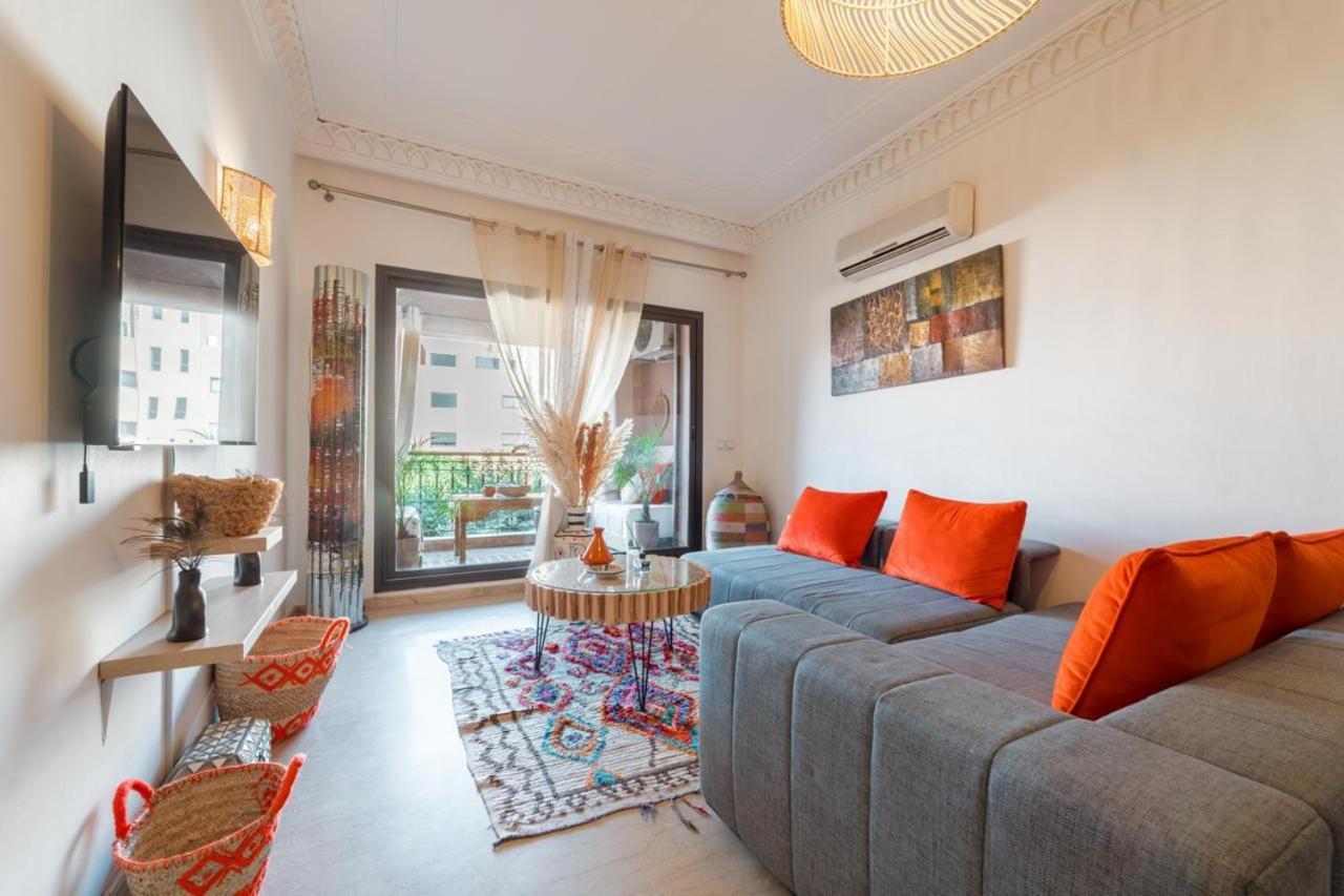 Appartement Majorelle Au Calme Marrakesh Buitenkant foto