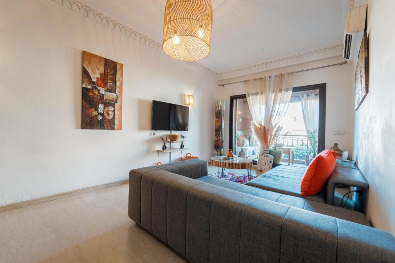 Appartement Majorelle Au Calme Marrakesh Buitenkant foto